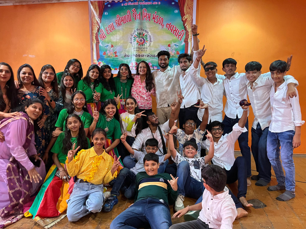 Group choreography performance celebration