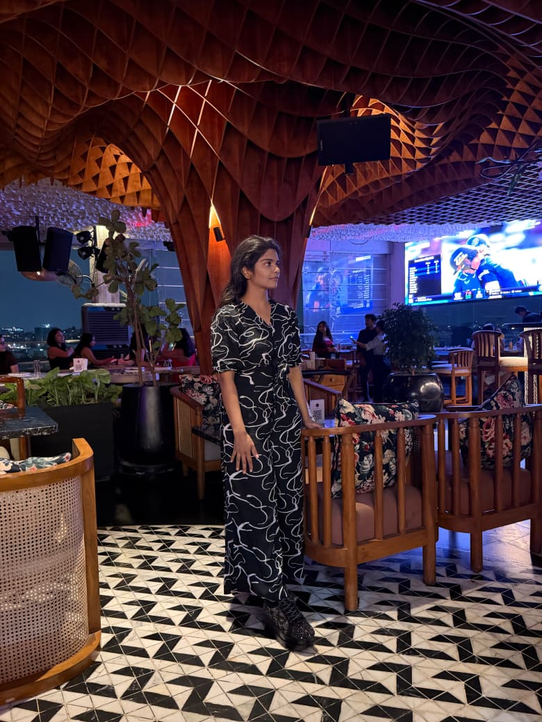 Hosting at a modern lounge venue