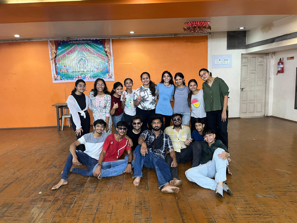 Dance class group photo